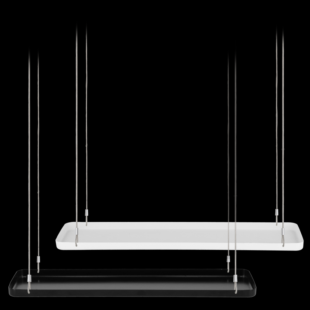 fallen fruits PLANT TRAY HANGING RECT L (ASS)