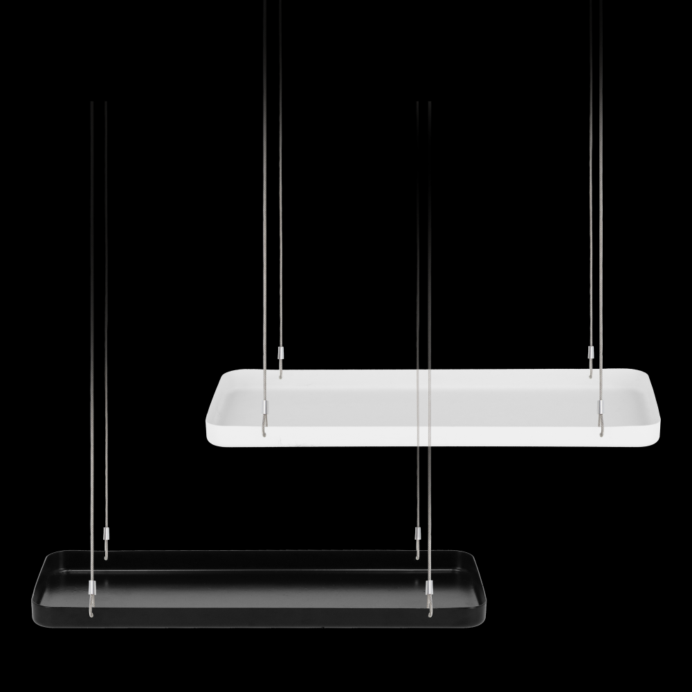 fallen fruits PLANT TRAY HANGING RECT S (ASS)