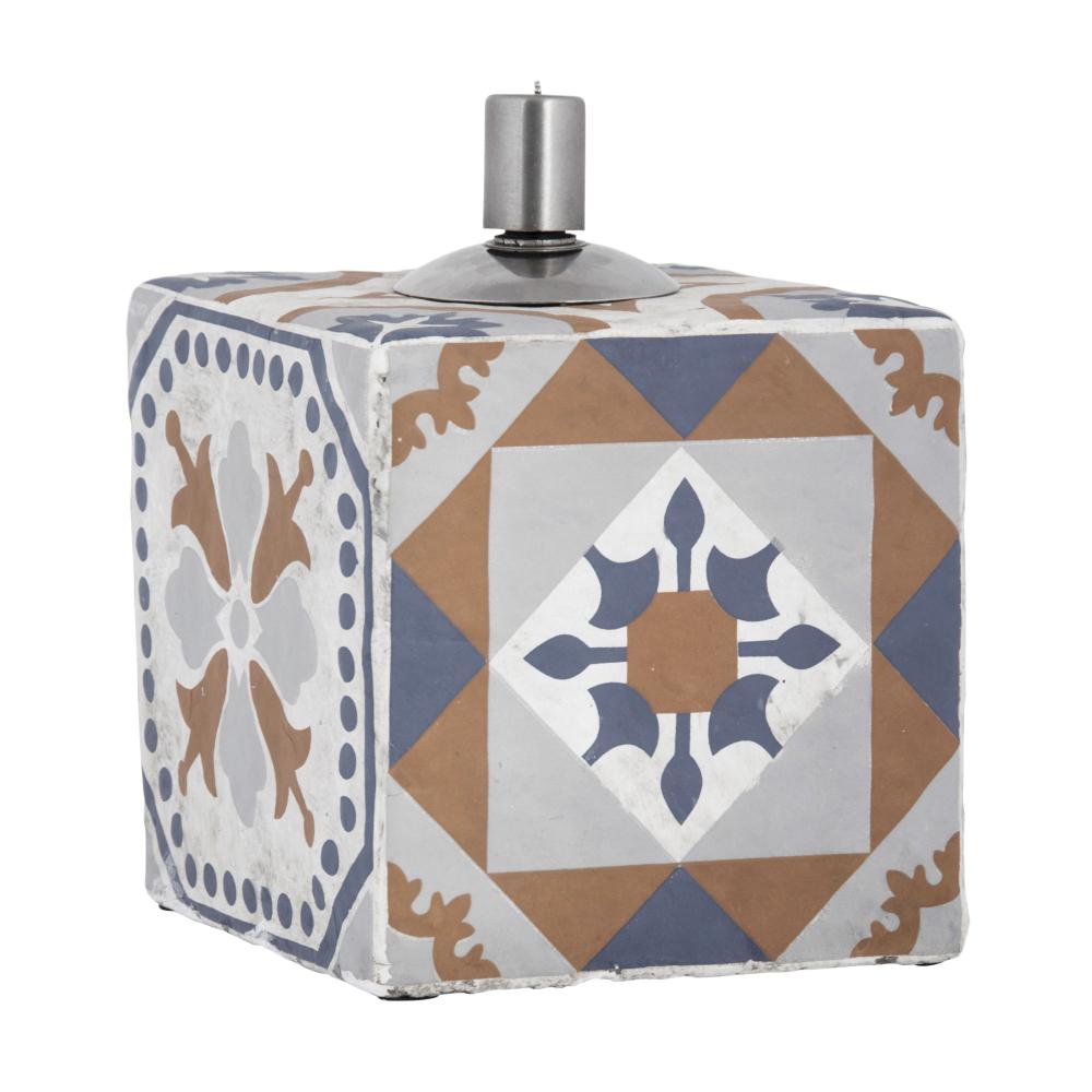 fallen fruits PORTUGUESE TILED OIL LAMP