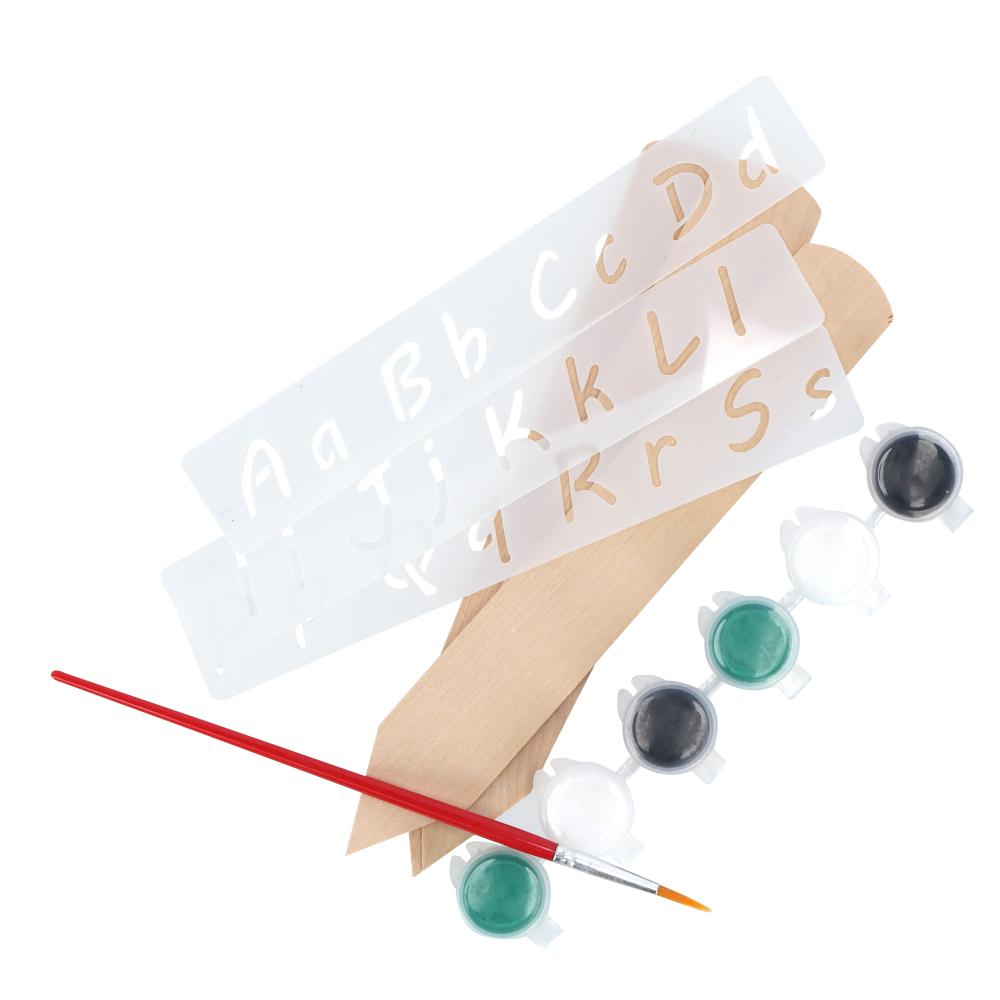 fallen fruits PYO PLANT LABEL SET WOOD