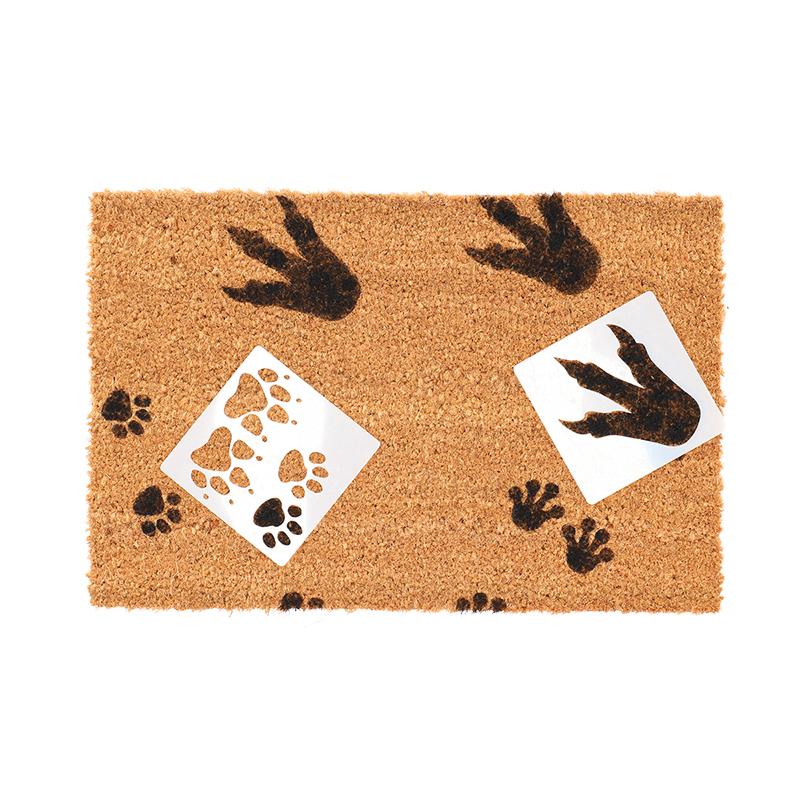fallen fruits PYO SET DOORMAT ANIMAL FOOT PRINTS