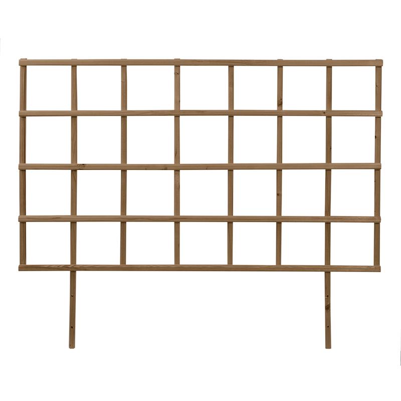 fallen fruits RAISED BED TRELLIS BROWN L