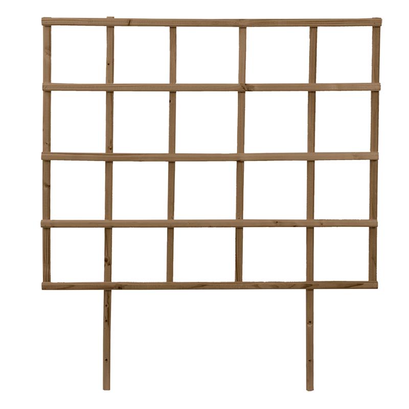 fallen fruits RAISED BED TRELLIS BROWN S