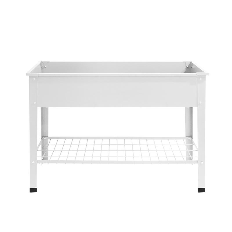 fallen fruits RAISED FLOWER BED METAL WHITE L