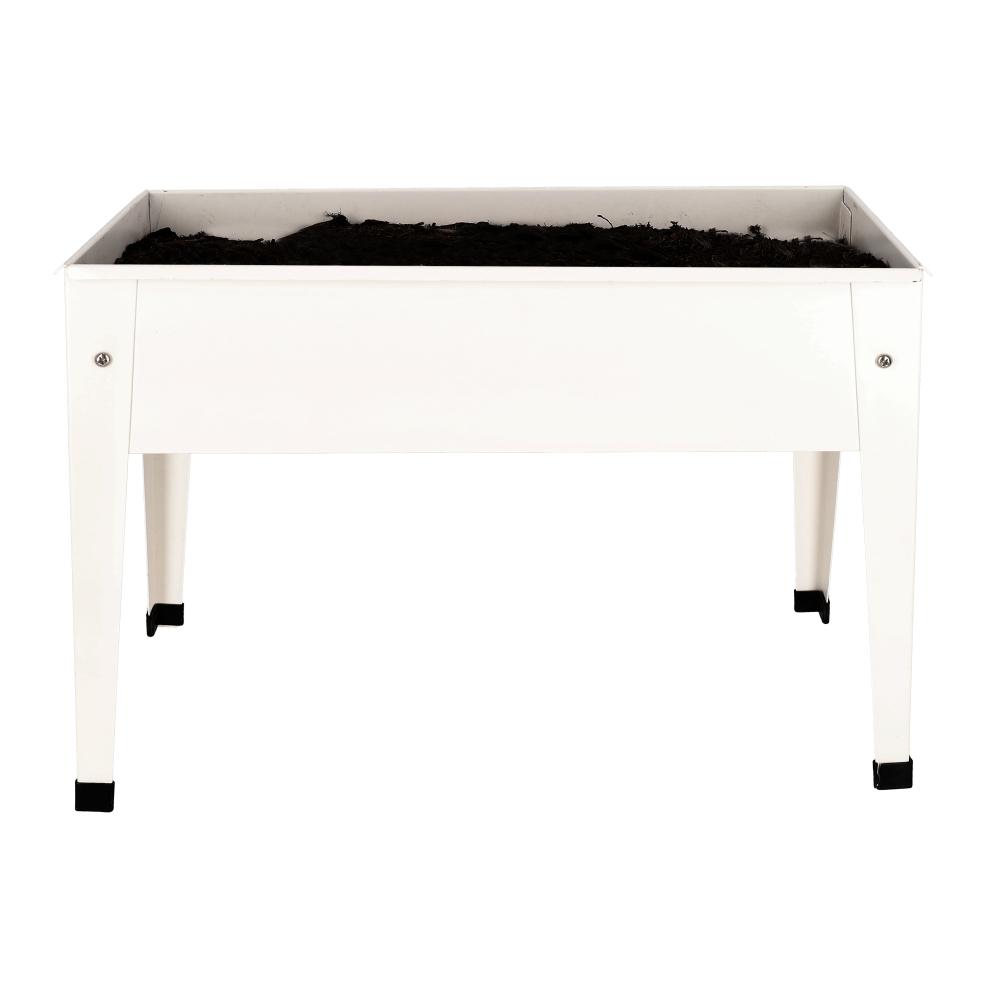 fallen fruits RAISED FLOWER BED METAL WHITE S