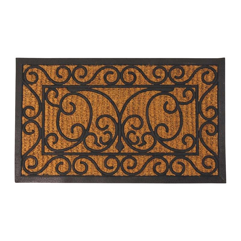 fallen fruits RECTANGLE RUBBER/COIR DOORMAT