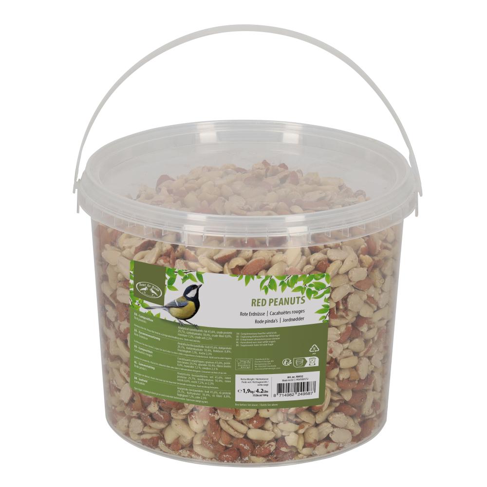 fallen fruits RED PEANUTS IN 2KG BUCKET