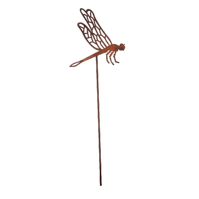 fallen fruits RUST DRAGONFLY ON STICK