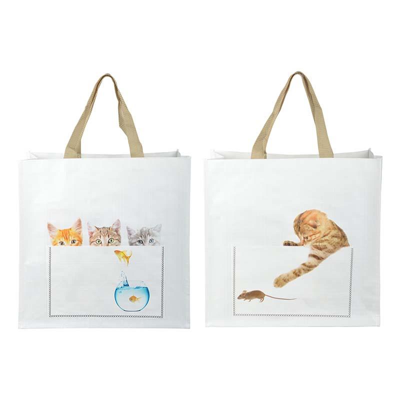 fallen fruits SHOPPING BAG KITTENS IN POCKET