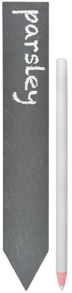 fallen fruits SLATE PLANT MARKER (SET OF 6)