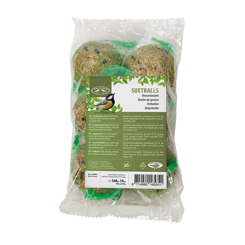 fallen fruits SUET BALLS 6 PCS