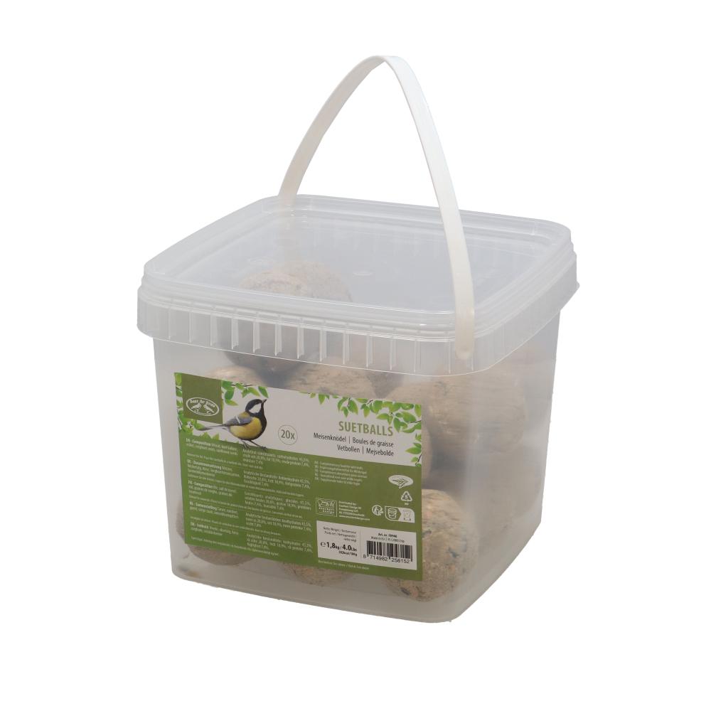 fallen fruits SUETBALLS WITHOUT NET IN BUCKET 20