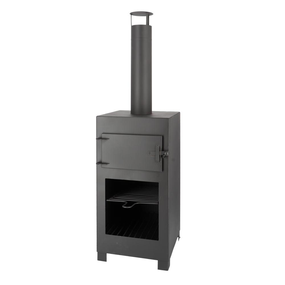 fallen fruits TERRACE HEATER & PIZZA OVEN BLACK