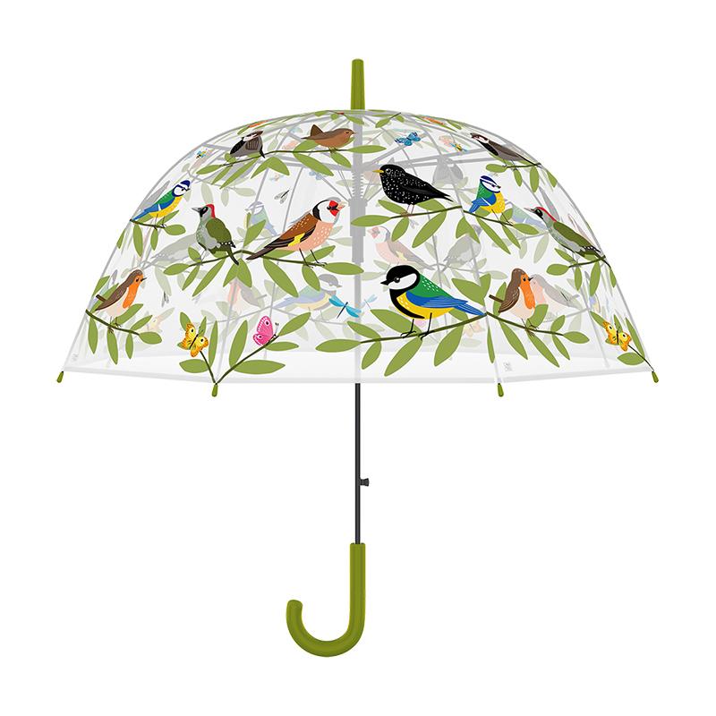 fallen fruits UMBRELLA TRANSPARENT BIRD CLUB