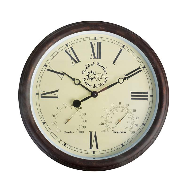 fallen fruits WALL CLOCK & WEATHER STATION (ROMAN)