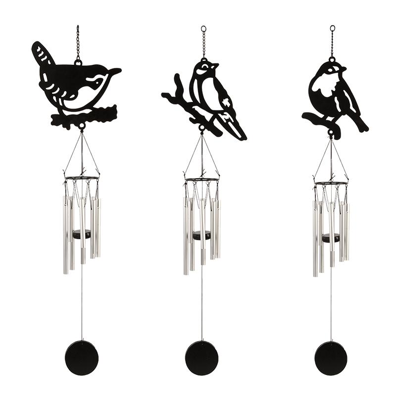 fallen fruits WINDCHIME BIRDS BLACK (ASS)