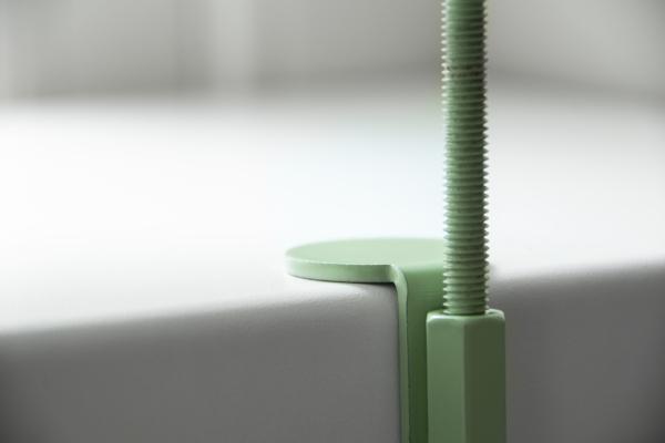 Fallen Fruits WINDOWSILL CLAMP GREEN L