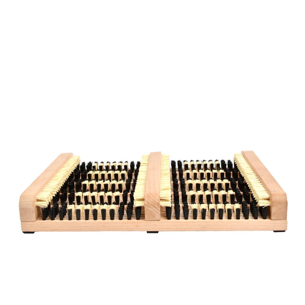 fallen fruits WOODEN BOOT CLEANER (BLACK)