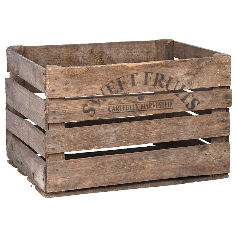 fallen fruits WOODEN SWEET FRUITS APPLE CRATE