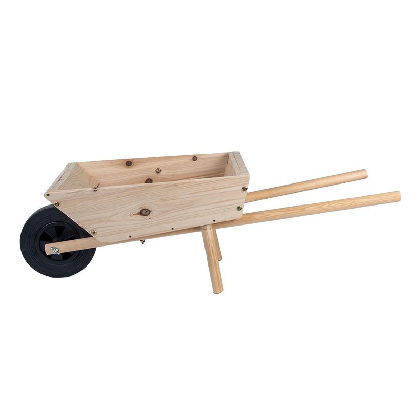 fallen fruits WOODEN WHEEL BARROW