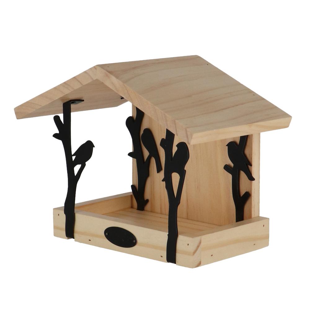 fallen fruits FB604 - "CHIFFCHAFF" WALL BIRD TABLE FSC 100%