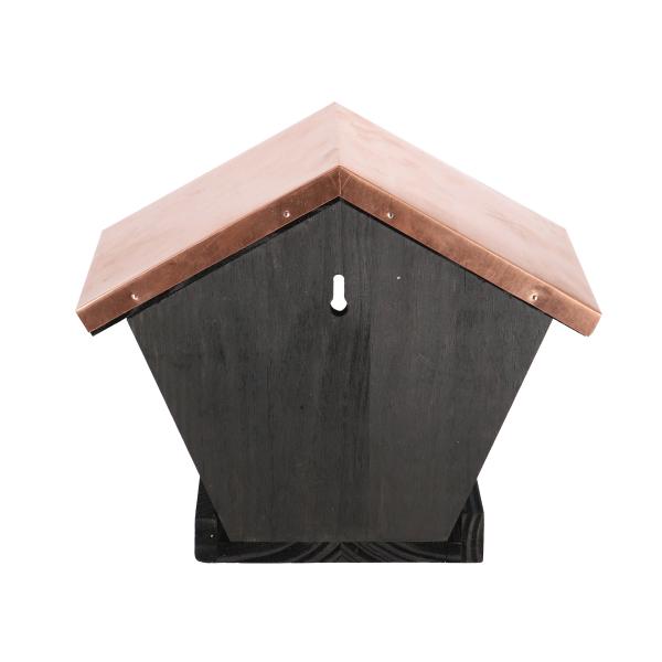 Fallen Fruits FB644 - WALL BIRDTABLE BLACK COPPER FSC 100%