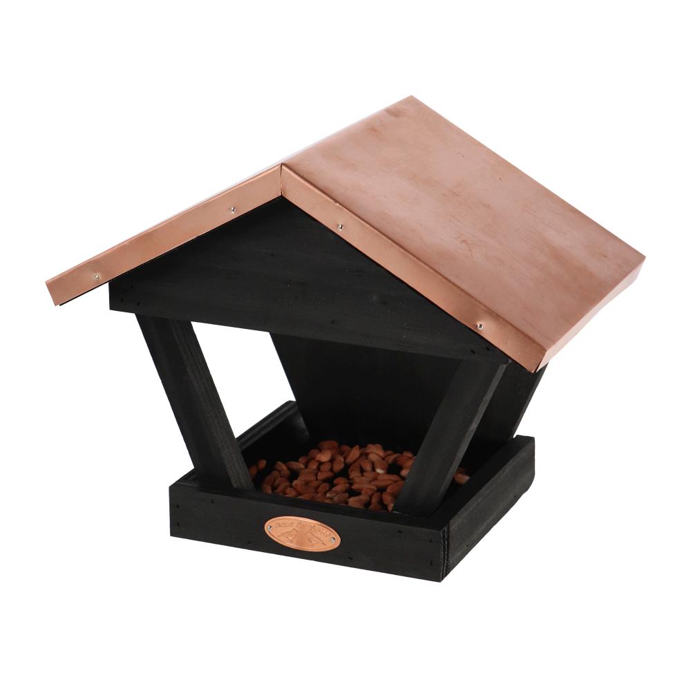 fallen fruits FB644 - WALL BIRDTABLE BLACK COPPER FSC 100%