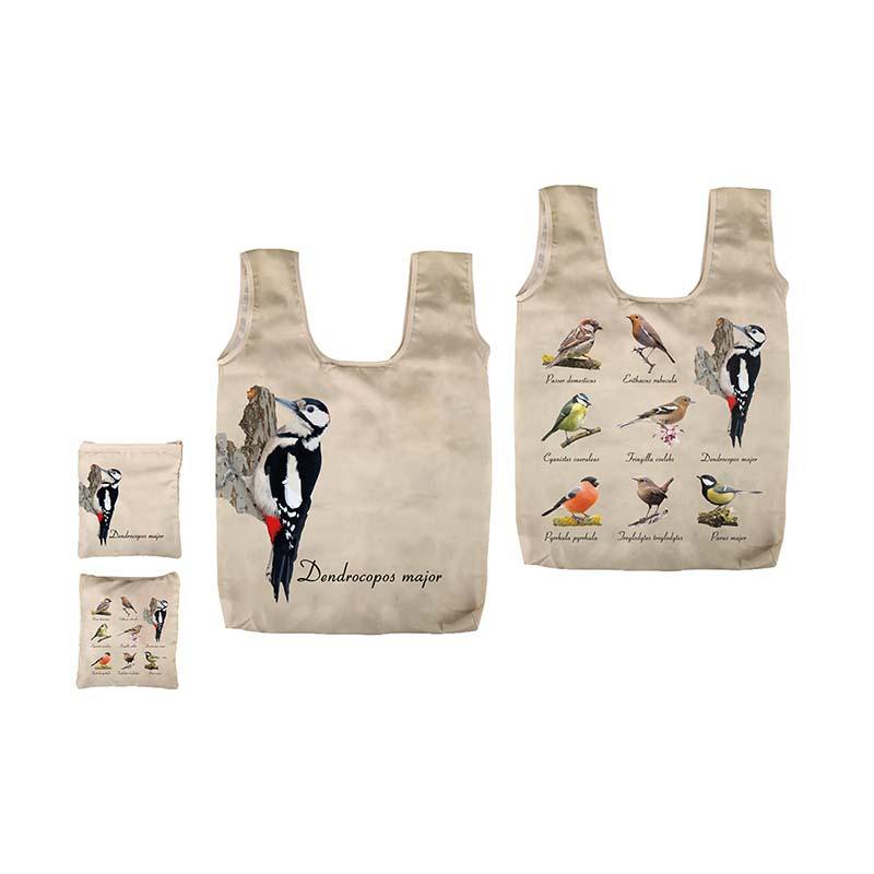 fallen fruits FOLDABLE SHOPPING BAG BIRD COLLECTION