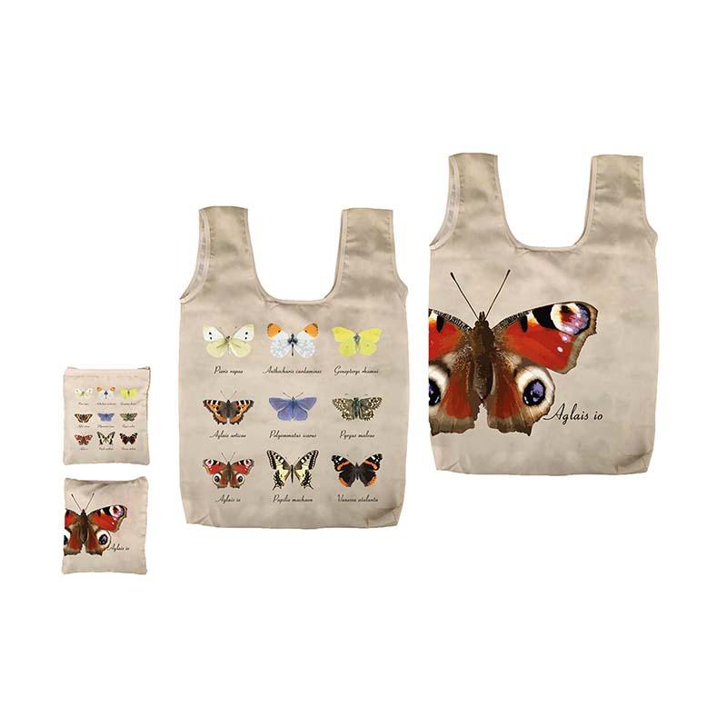 fallen fruits FOLDABLE SHOPPING BAG (BUTTERFLY COLLECTION)