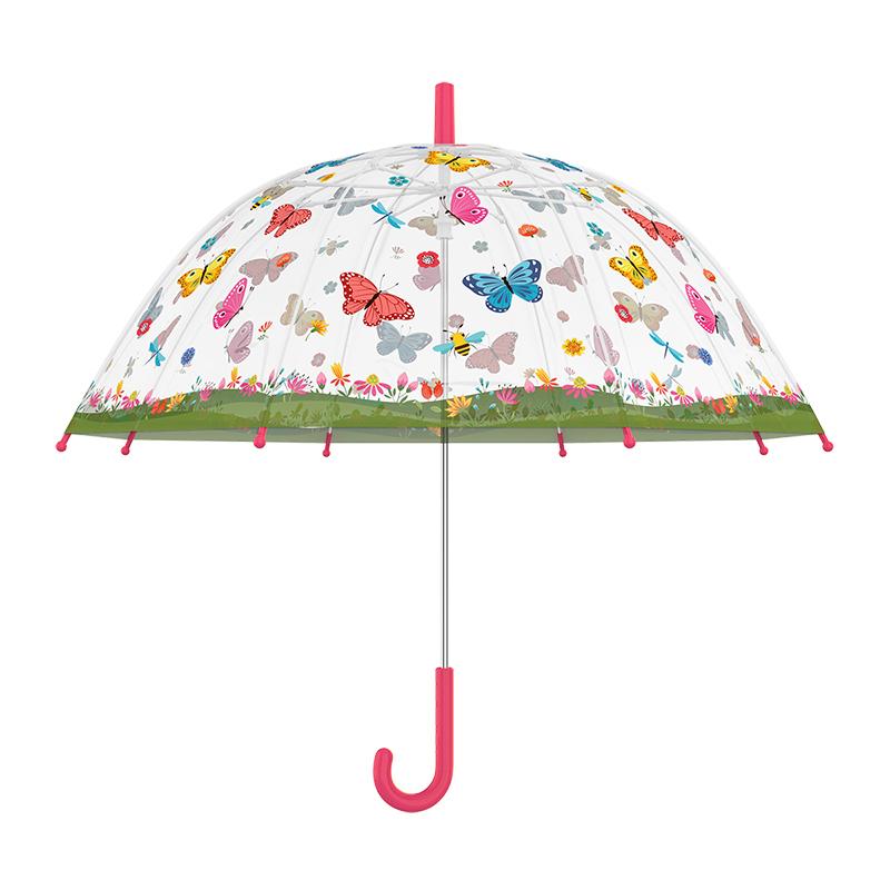 fallen fruits KIDS UMBRELLA TRANSPARENT BUTTERFLIES