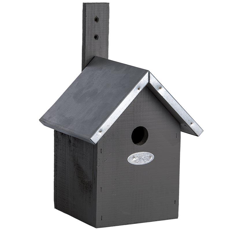 fallen fruits NK39G - BLUE TIT NEST BOX (GREY) FSC MIX CREDIT