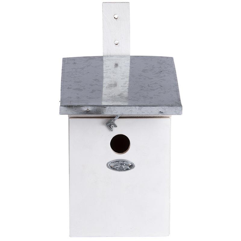 fallen fruits NK40W - GREAT TIT NEST BOX (WHITE) FSC MIX CREDIT