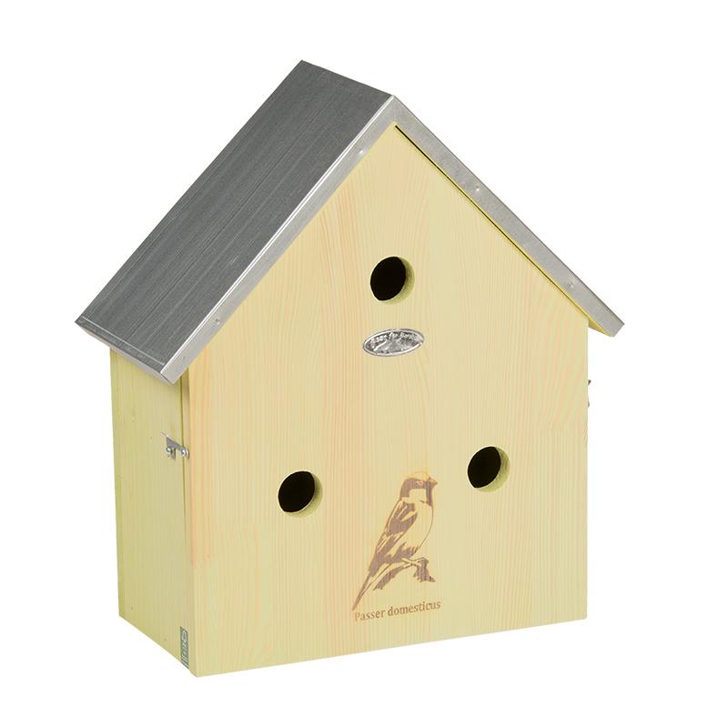 fallen fruits NK86 - BIRD HOUSE SPARROW SILHOUETTE FSC MIX CREDIT