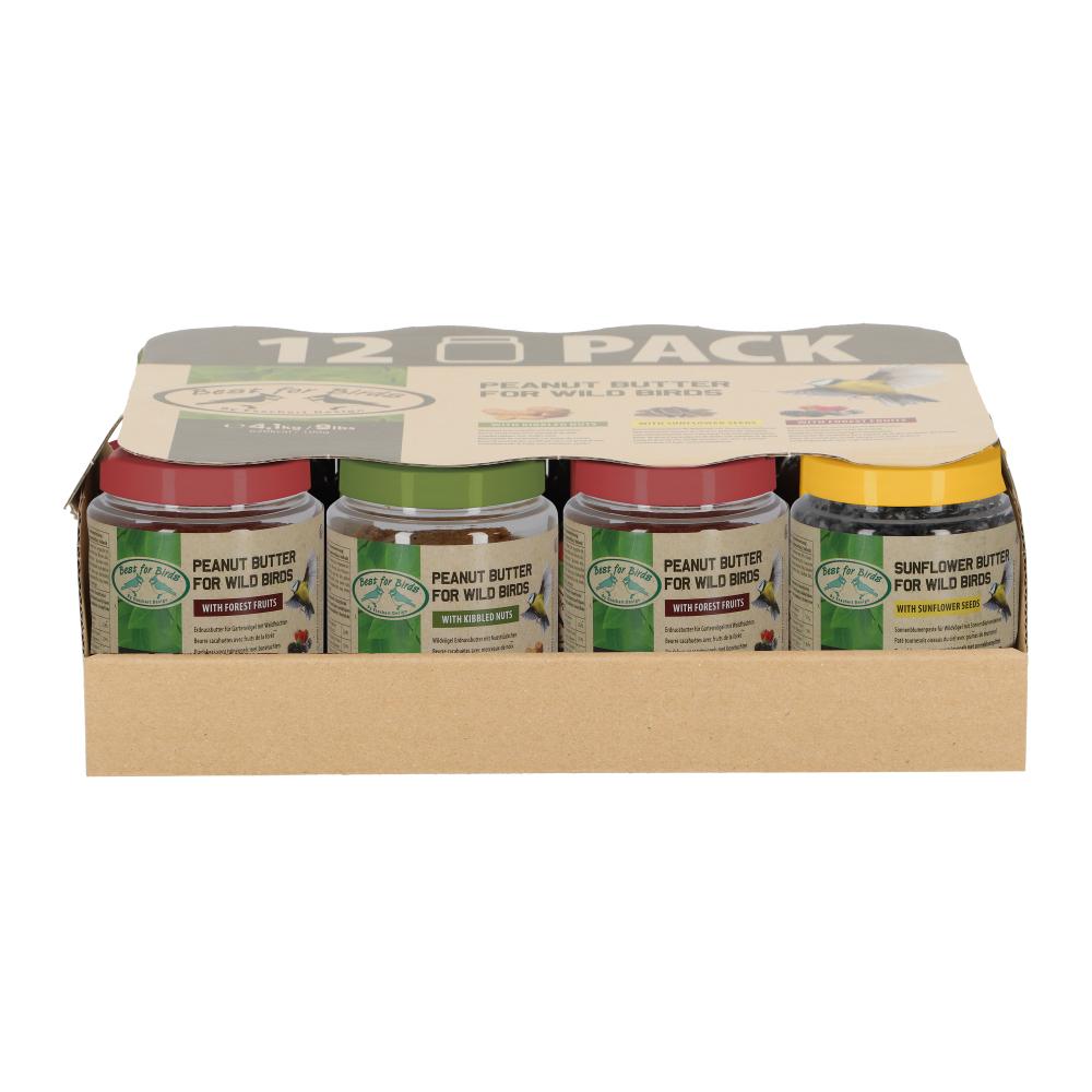 fallen fruits PEANUT BUTTER 12 MIXTRAY 1/1 EURO PALLET DISPLAY (320 TRIOS)