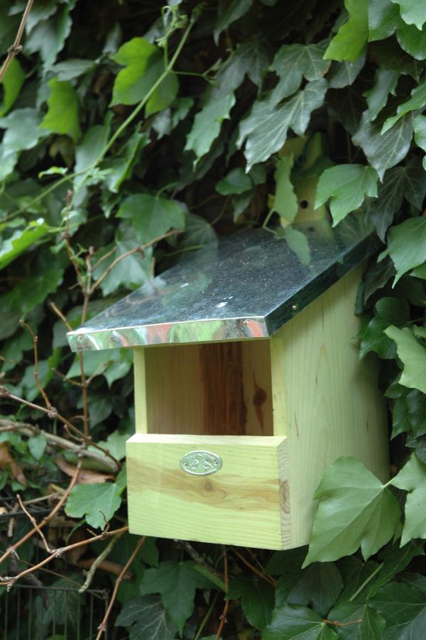 Fallen Fruits ROBIN/FLYCATCHER NEST BOX FSC MIX CREDIT