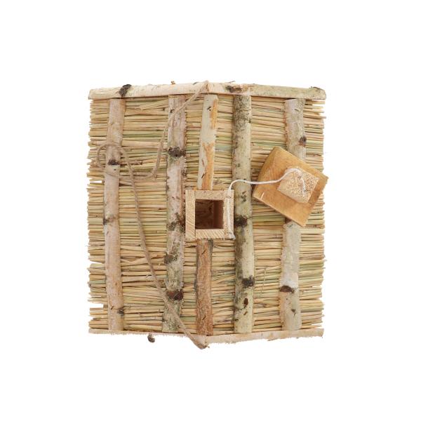 Fallen Fruits SILVER BIRCH RECTANGLE HANGING BIRD TABLE