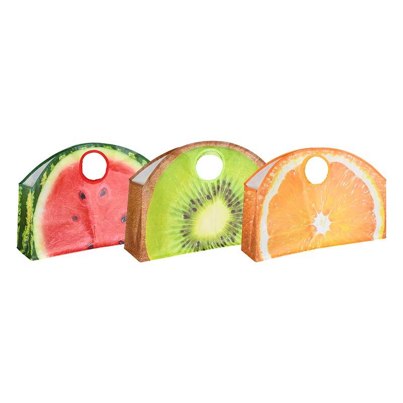 fallen fruits SLICE FRUIT PRINT BIG SHOPPER (ASSORTED)