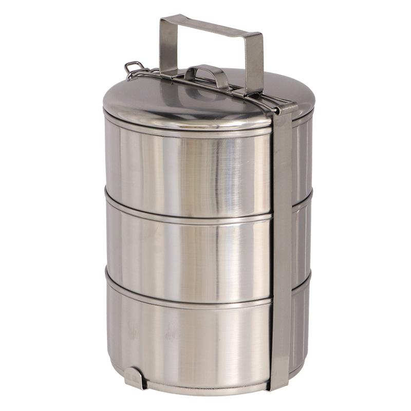 fallen fruits STAINLESS STEEL THREE LAYER LUNCH BOX