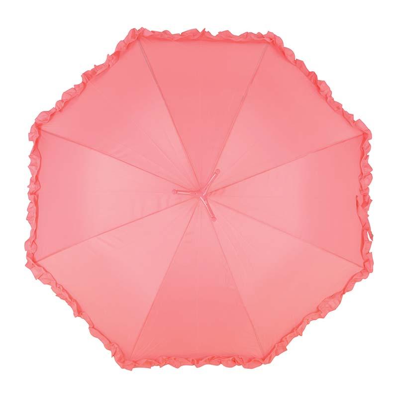 fallen fruits STANDING FLAMINGO UMBRELLA WITH RUFFLES