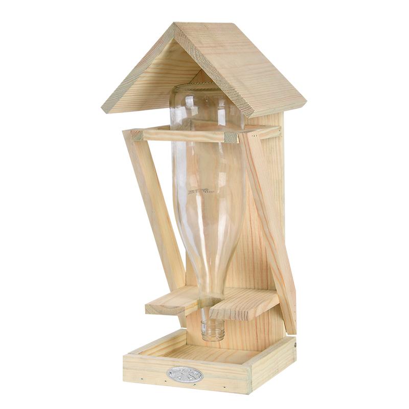 fallen fruits WINE BOTTLE BIRD TABLE FSC MIX CREDIT