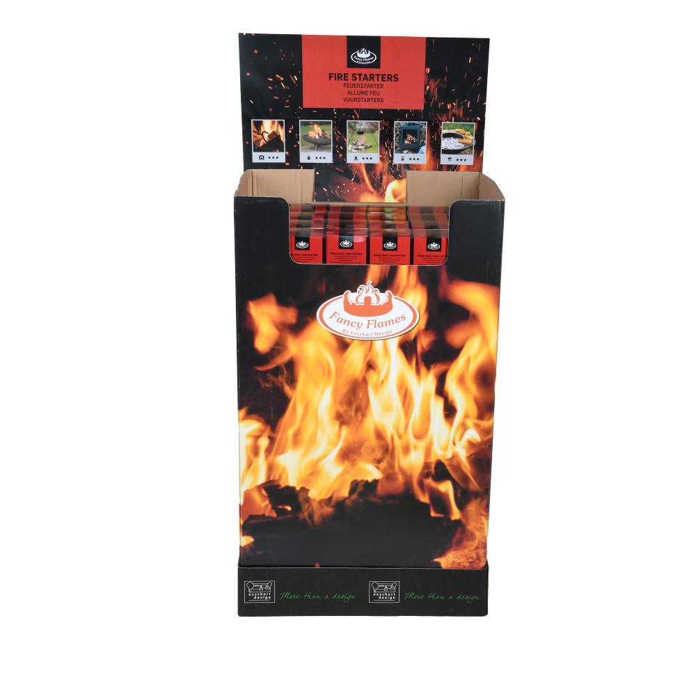 fallen fruits WOOD WOOL FIRESTARTER DISPLAY (115 PCS)