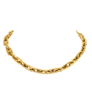 Fallon BOLT CHAIN NECKLACE - GOLD