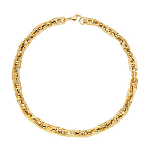 fallon BOLT CHAIN NECKLACE - GOLD