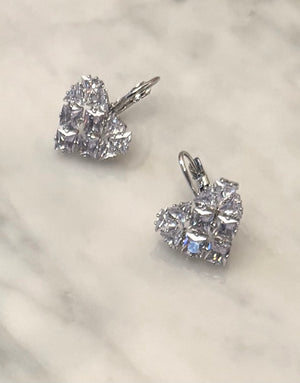 Fallon CLUSTER HEART DROPS - GOLD DELICATES