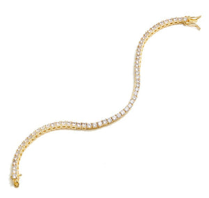 fallon GRACE TENNIS BRACELET - GOLD
