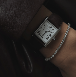 Fallon GRACE TENNIS BRACELET - RHODIUM