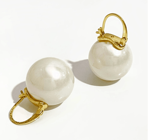 fallon PEARL BAUBLE DROPS - GOLD
