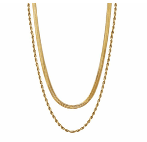 Fallon PORTER ROPE CHAINS - 3 OPTIONS GOLD