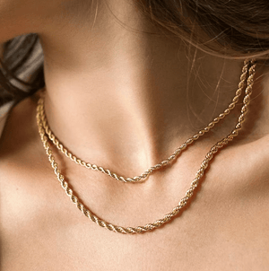 Fallon PORTER ROPE CHAINS - 3 OPTIONS GOLD