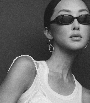 Fallon SCULPTURAL TWIST EARRINGS - RHODIUM